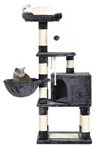 Ansamblu pisici, Feandrea, Gri, 60x45x14 cm