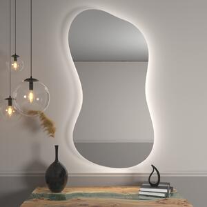 Oglindă LED organică cu iluminare A21 32x60