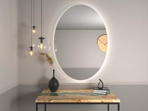 Oglindă ovală cu iluminare A12 50x70