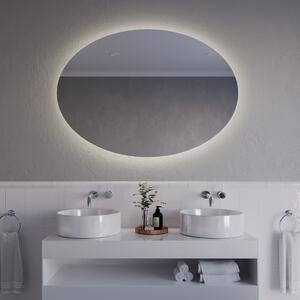 Oglindă ovală cu iluminare A32 120x85