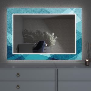 Oglindă LED cu decor D24