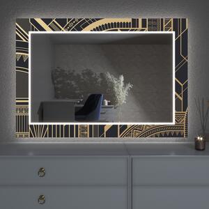 Oglindă LED cu decor D21