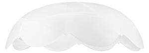 Abajur de rezervă din sticlă SFERA E27 120x300 mm alb