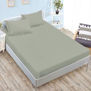 Husă damasc policoton universală, pentru saltea de 160x200cm / 180x200cm, cu două fețe de pernă