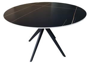 Masa, Orbital, Negru, 120x120x76 cm