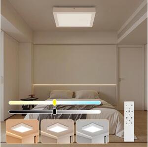 Brilagi-LED Lampă de baie dimabilă FRAME SMART LED/24W/230V IP44 alb + telecomandă