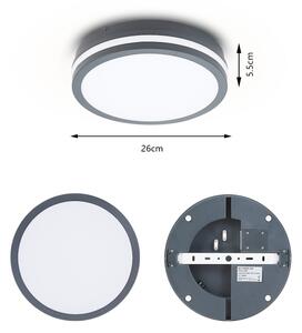 Corp de iluminat LED de exterior Brilagi BENE LED/24W/230V d. 26 cm IP54