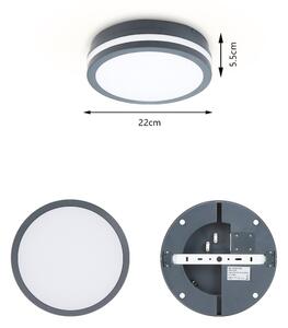 Corp de iluminat LED de exterior Brilagi BENE LED/18W/230V d. 22 cm IP54