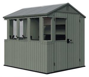 Casuta de gradina, Keter, Potting Shed 6 x 8 Verde, 190 x 244 x 221 cm
