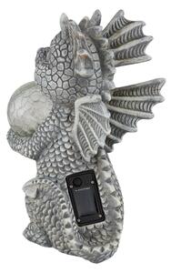Globo 33888 - Decorațiune solară LED dragon, 0,02W, 3V, IP44