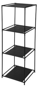 Raft metalic cu 4 polițe – organizator multifuncțional pentru baie, dormitor sau living, Storage Solutions