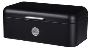Cutie de pâine, din metal, neagră, 42x22x16 cm – Excellent Houseware