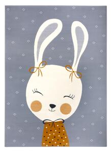 Covor gri pentru copii 220x160 cm Bunny Polly - Hanse Home