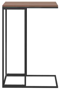 Masă laterală, negru, 40x30x59 cm, lemn compozit