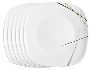 Farfurie întinsă Orion GREEN, 6 buc