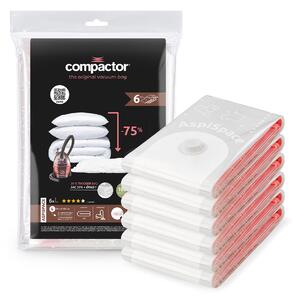 Compactor Set de pungi de depozitare în vidAspispace L 120 l, 80 x 100 cm, 6 buc