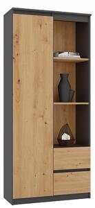 Raft Respeto 2 (antracit + stejar artisan). 1132649