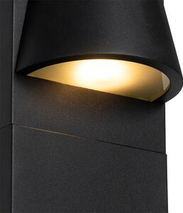 Lampă de exterior industrială, de culoare neagră, IP44 - Femke