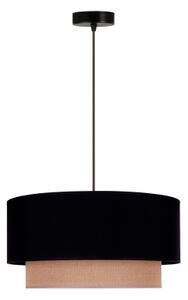 Lustră pe cablu Duolla BOHO 1xE27/15W/230V d. 45 cm negru/maro