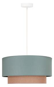 Lustră pe cablu Duolla BOHO 1xE27/15W/230V d. 45 cm verde/maro