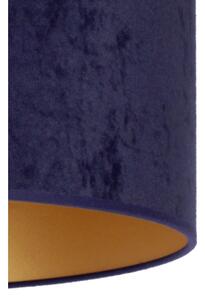 Lampă de masă Duolla ROLLER 1xE14/15W/230V d. 20 cm albastru/auriu