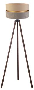 Lampadar Duolla DUO 1xE27/60W/230V d. 44 cm bej/gri/maro