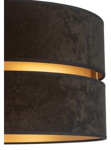 Lampadar Duolla DUO 1xE27/60W/230V d. 44 cm negru/bej