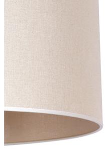 Lampadar Duolla 1xE27/60W/230V d. 44 cm crem/wenge