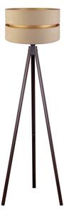 Lampadar Duolla DUO 1xE27/60W/230V d. 44 cm bej/wenge