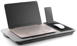 Masuta pentru laptop portabila cu perna, mouse pad si suport telefon