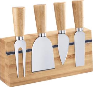 Set de 4 cuțite de brânză cu suport Westmark