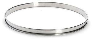 Inel de tort cadru rotund De Buyer 3091.24N 24 cm, oțel inoxidabil