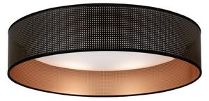 Plafonieră LED Duolla ROLLER LED/24W/230V d. 45 cm negru/cupru