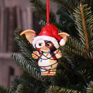 Decoratiune cu agatatoare Gremlins - Gizmo in Ghirlanda 10.5 cm