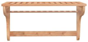 Suport de prosoape, 60x30x35 cm, lemn masiv de nuc