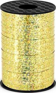 Rola panglica decorativa auriu holografic lungime 225m, latime 5mm