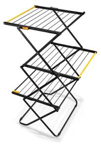 Uscător de rufe negru 16 m AirFrame – Joseph Joseph