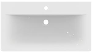 Lavoar incastrat alb 84 cm, dreptunghiular, Ideal Standard Connect Air Alb lucios, 840x460 mm