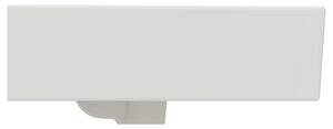Lavoar suspendat alb 55 cm, dreptunghiular, cu preaplin, Ideal Standard Connect Cube