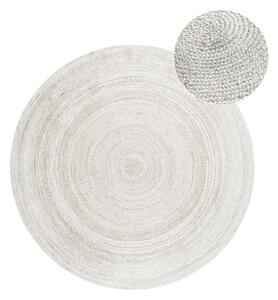 Covor alb reversibil/țesut manual rotund din iută ø 140 cm Braided – Hanse Home