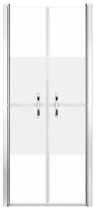 Ușă cabină de duș, jumătate mat, 91 x 190 cm, ESG