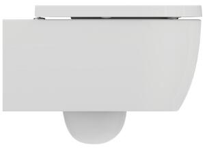 Vas wc suspendat Ideal Standard Blend Curve AquaBlade alb lucios cu capac inclus