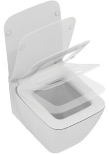 Vas wc suspendat Ideal Standard Strada II AquaBlade alb lucios cu capac soft close inclus