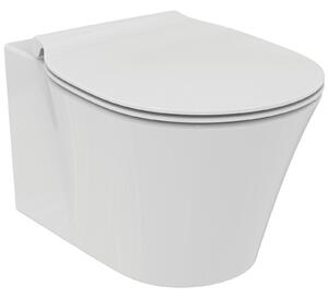 Vas wc suspendat Ideal Standard Connect Air AquaBlade alb lucios cu capac soft close inclus