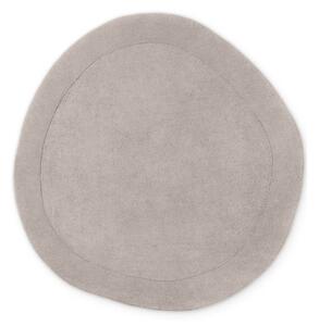 Covor gri țesut manual rotund din amestesc de lână ø 160 cm Kari Organic – Villeroy&Boch