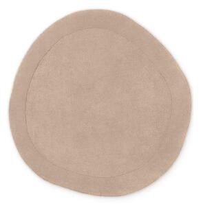Covor bej țesut manual rotund din amestesc de lână ø 160 cm Kari Organic – Villeroy&Boch