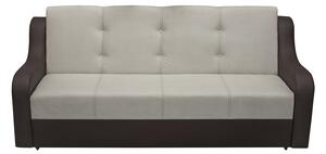 Canapea VALY extensibila, 3 locuri, cu lada depozitare, bej, 215x90x95 cm