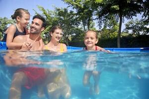 Piscina Dreptunghiulara Cu Cadru Metalic, Dimensiune 400 x 211 x 81 cm, Cu Pompa De Filtrare