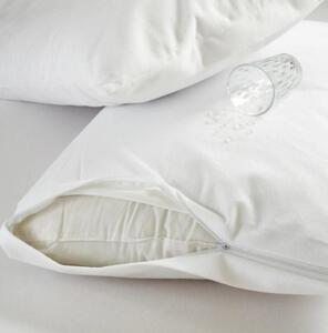 Protectie de perna impermeabila, frotir bumbac 100%, alba