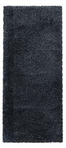 Covor tip traversă gri antracit 80x250 cm Fluffy – Ayyildiz Carpets